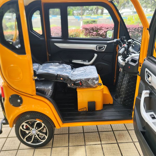 125CC Enclose Gasoline Tricycle Passenger Petrol trike with Auto-clutch