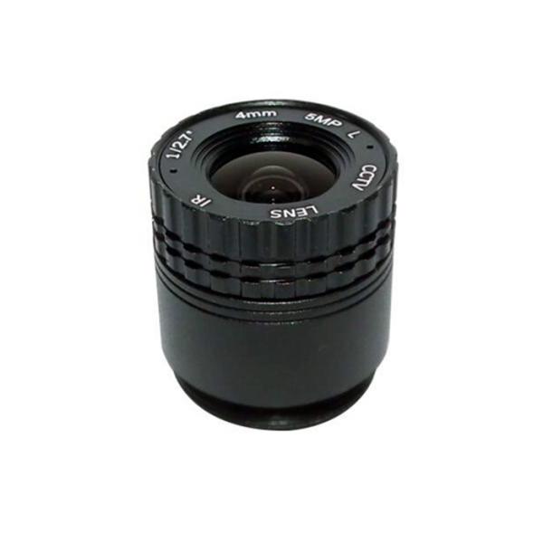 1/2.7" 4mm F1.8 5Megapixel CS mount 108degree wide angle lens, CS lens for