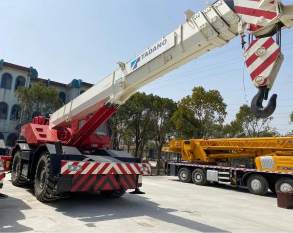 TADANO TR500EX Truck Mounted Used Crane 50t Capacity And 48m Height