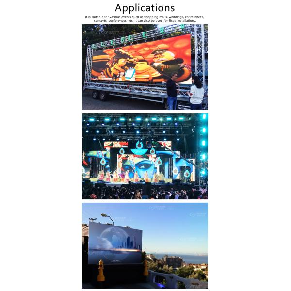 Chipshow Fast Shipping Rental LED Screen P2.97 P3.91 P4.81 LED Display LED Video Wall