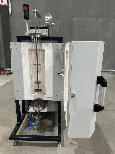 500 Ordm C Vacuum Horizontal Tubular Furnace For Quartz Alumina Melting