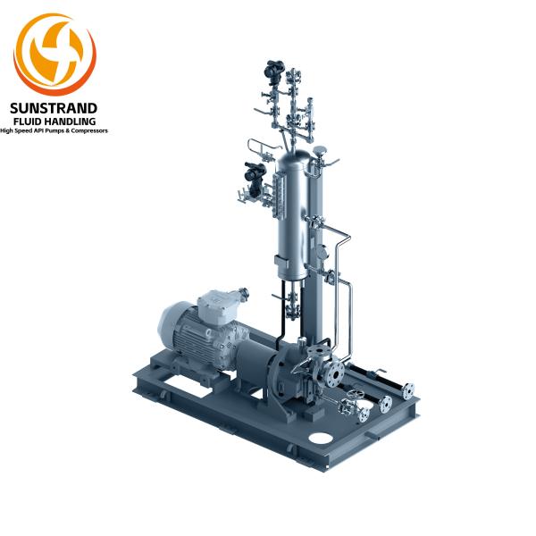 Overhung Industrial Sunflo Pumps SFH-W1 Horizontal High Speed Pump Max Flow 35M3
