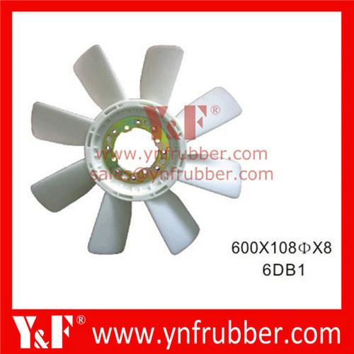 Pá do ventilador da máquina escavadora para , Volvo, KOMATSU, Hitachi, Sumitomo, Kobelco, Kato, Hyundai, Doosan, Daewoo, Kubota,