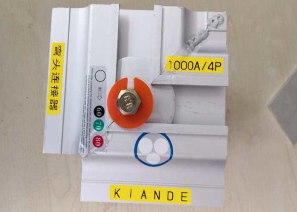 1000A/4P Copper Conductor Elbow Joint For Bus Duct Connection Bar