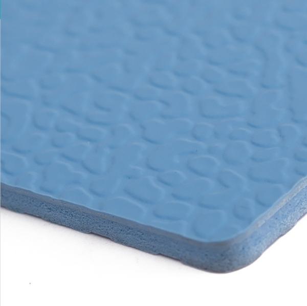 Sponge  PVC Sports Flooring , Basketball Court Surface 4.5mm / 6.5mm Thickness