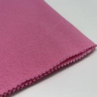 Polyester en coton chaud brossé en tissu français en tissu de terreau à motif solide