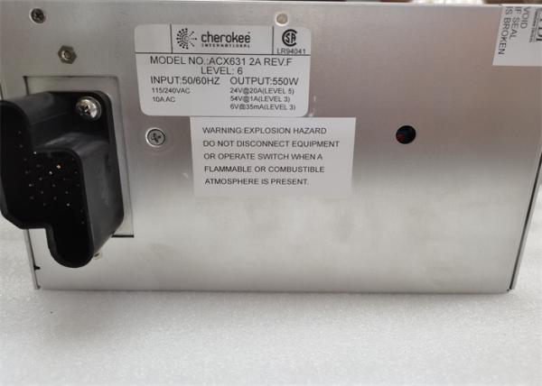 HONEYWELL ACX631 POWER SUPPLY 115-240 VAC 20 AMP 550 W 35 MA 50/60 HZ