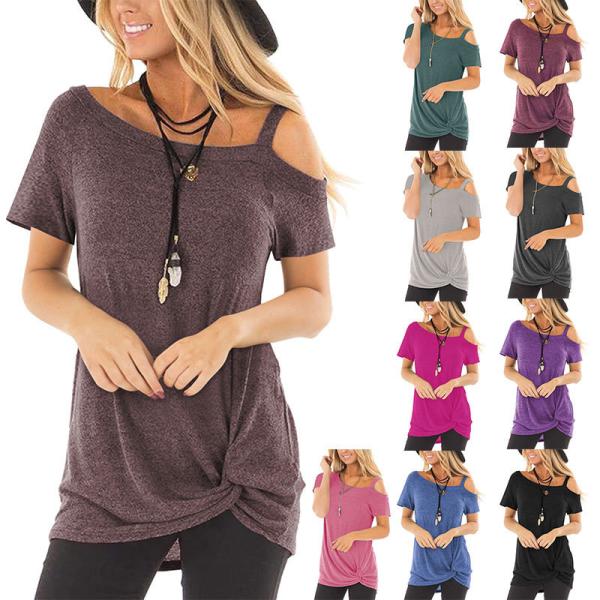 Hot Selling Fashion Sports Short Sleeve Tops Quick Dry Women Sexy Splicing T-shirt
