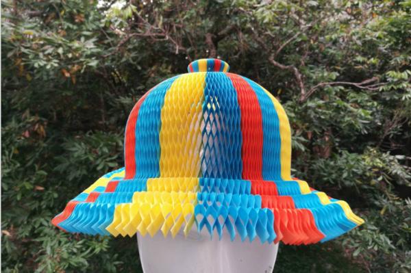 Casual fashion hats, travel and leisure style hats, casual paper hats, green hats，size 20.5cm * 1cm * 4.3cm;   18 colors