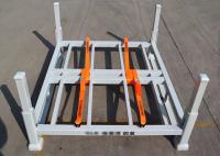 Racks empilés en poudre à haute capacité avec 4 poteaux et 4 couches