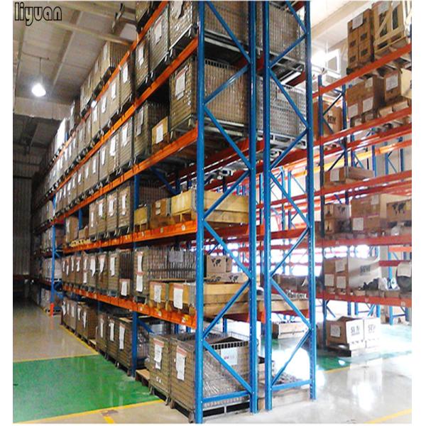 Orange Coating Heavy Duty Pallet Racks High Capacity Easy Installation