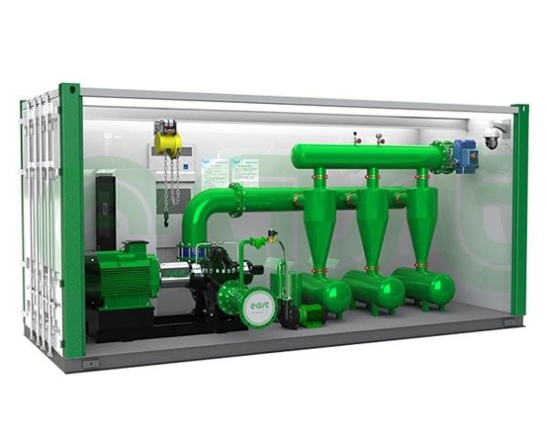 East Dfips-Xw Integrated Smart Industrial Skid Mounted Pump Station