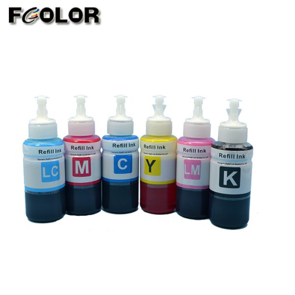 FCOLOR 70ml High Premium Inkjet Dye Ink for Epson L850 L100 L210 L800 L801 L805 Printer