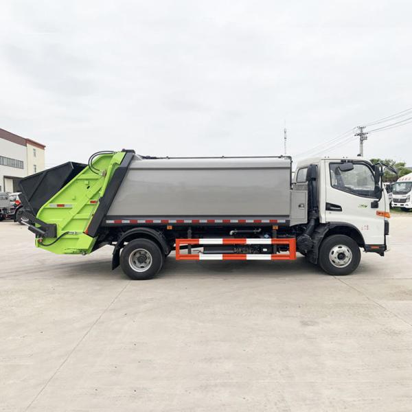 JAC 6cbm Compactor Garbage Truck 5tons Waste Collection Truck 4×2