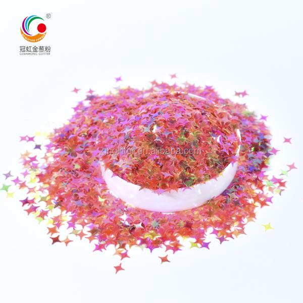 Chunky Pink Mermaid Glitter Loose Powder Fairy Sparkling Powder Mix Bulk