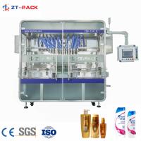 do champô 100-1000ml máquina de engarrafamento detergente do sabão de líquido da loção Ss304 servo
