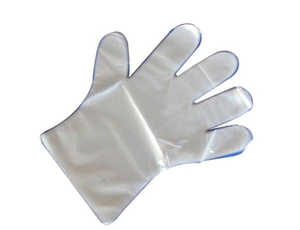 HDPE Clear Plastic Gloves Dust Oil Proof For Restaurant Home Kitchen