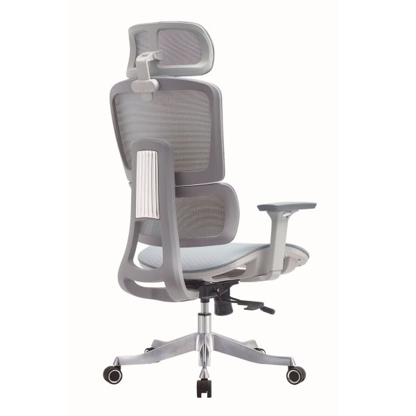Executive Mesh Fabric Ergonomic Office Chair Swivel with 3D Armrest