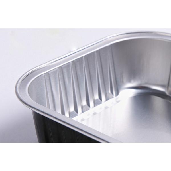 125ml square aluminum foil sealed box