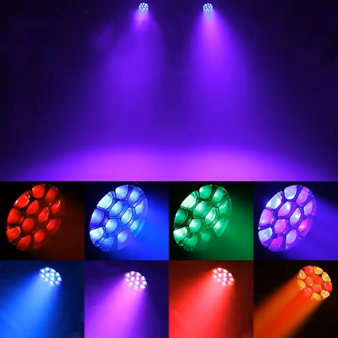 Светодиодные сценические фонари 12X40W LED RGBW 4in1 зум-машины передвижной фары для вечеринки