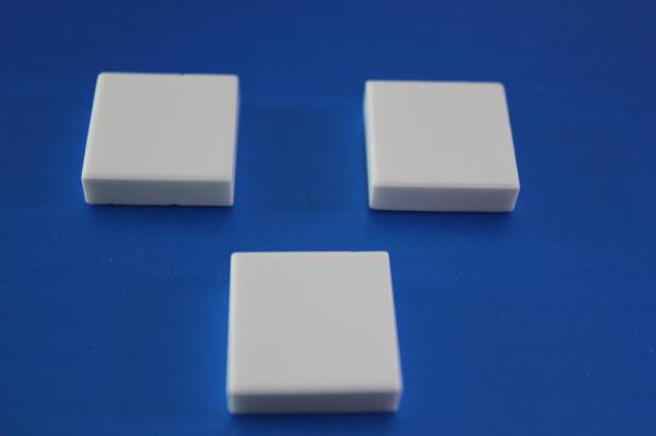 Customized Ceramic Tile High Temperature Resistant Hardness  Alumina Ceramic Sheet