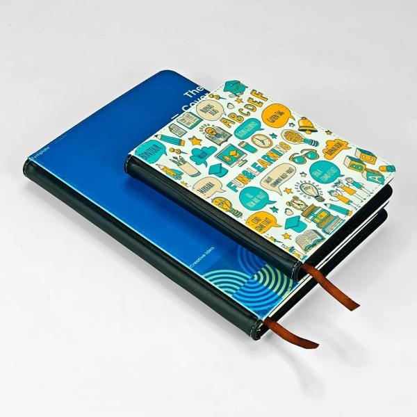 Sublimation Diaries Journal Notepad Cover Blank A5 A6 Double Sided Print PU Leather Sublimation Notebook Blanks