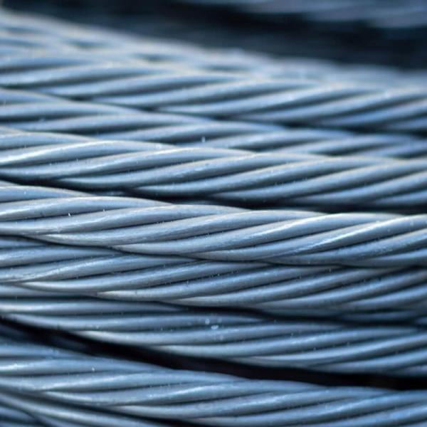 Q195/Q235 Low Carbon Wire Steel Rope 1.0mm-120mm 1*7 7*7 1*19 7*19 Customized Request