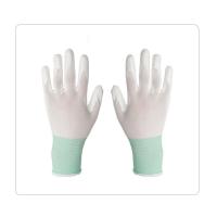 General manutenção 15 luvas de nylon brancas do trabalho da malha do forro do calibre
