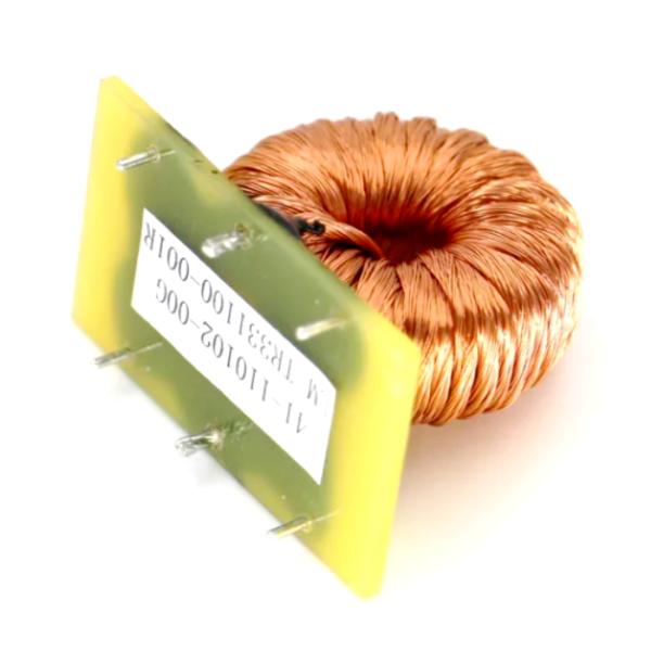 Étouffement en mode différentiel du noyau toréodal vertical avec fil de Litz