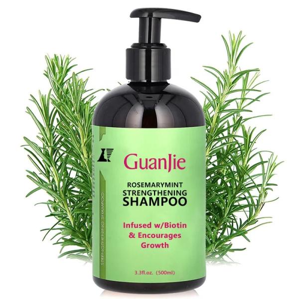 OEM Private Label Rosemary Shampoo Strengthening And Nourishing Hair Care Shampoo With Rosemary For Healthy Shiny Hair