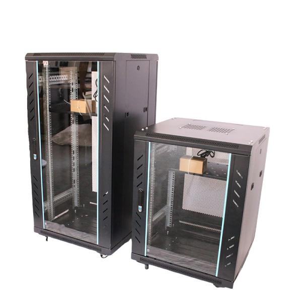 Optional OEM Service Server Room Floor Type Cabinet with 19 Networking Cabling System