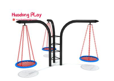 Innovative Design Playground Equipment Swings 1.5 M³ Galvanized Material