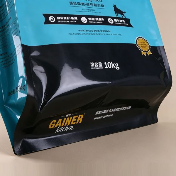 Manufacturer Sales 20kg Pet Food Bag - High Toughness Glossy Resealable Dog Food Storage Packaging