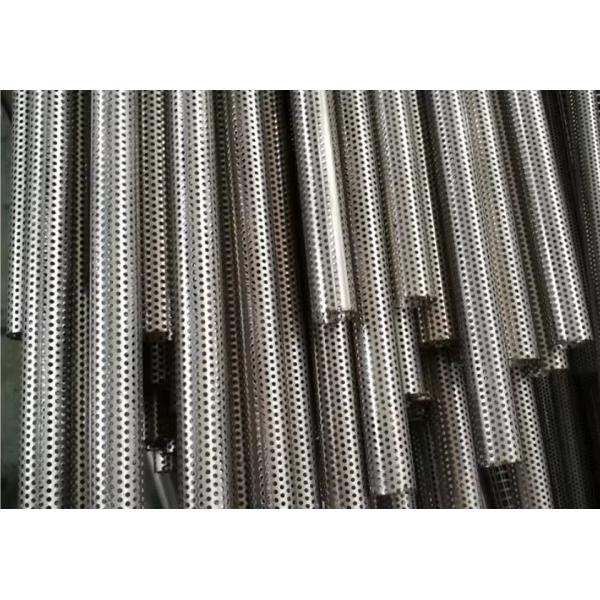 Factory sale Stainless Steel round hole perforated metal filter cylinders sintered wire mesh tube