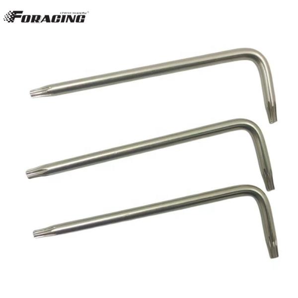 Industrial Grade Torx End Allen Key T8 L Type Star Key for M3 M4 Socket Bike Pedal Key Customized and OEM Support Natural