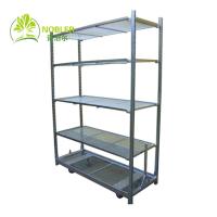 100kg/Shelf de compra PP rodam carros da planta de berçário Q235