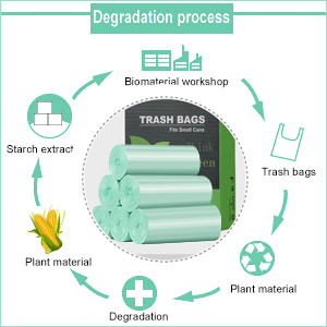 Plant Based Biodegradable Die Cut Handle Food Packaging Compostable Plastic Bag, Compostable Food Storage Sandwich Bag