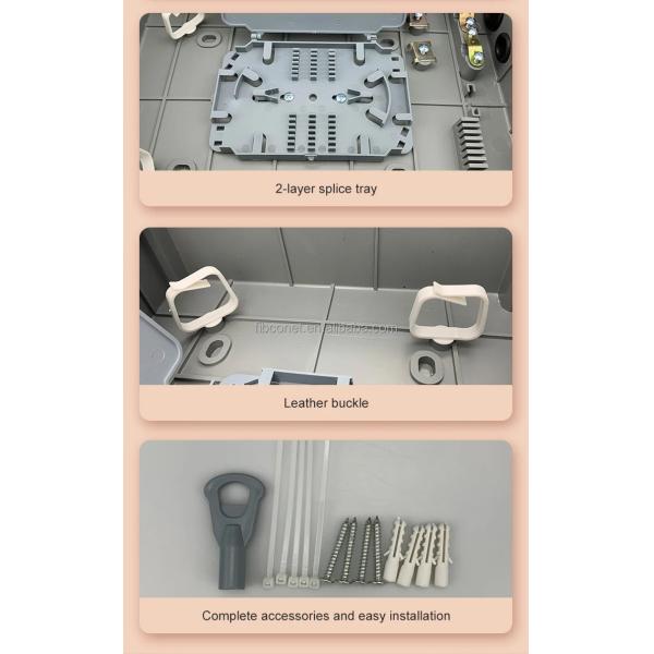64 Ядро волоконно-оптическая распределительная коробка для сети 3G Внешний водонепроницаемый IP65 Сеть 3G