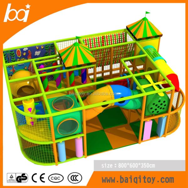 Children Popular Commercial Kids Slide Mcdonalds Indoor Playground for Babies