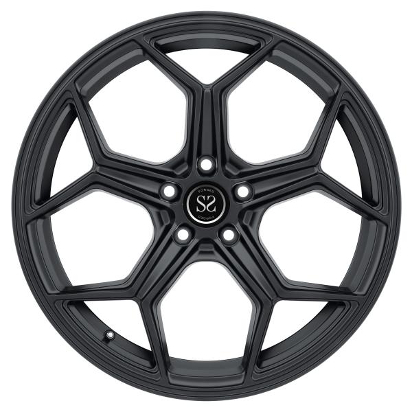 Hyper Silver Car Rims For BMW X5 / Color customized 21 inch Forged Alloy Rims