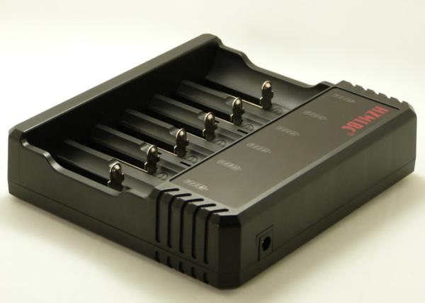 DC 12V 4A 6 Channel 3.7 V Li Ion Battery Charger Vapour Battery Charger 290g