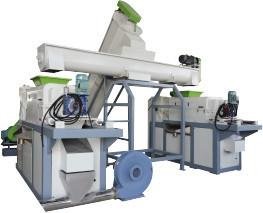 Automatic Plastic Squeezing Dryer Machine with Cyclone Silo High Capacity and Efficiency