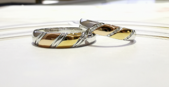 7.5g Personalized Couple Rings