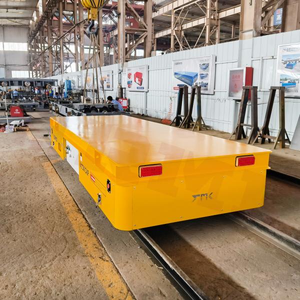 8T Rail Guided Vehicles Cable Powered Rail Transfer Car