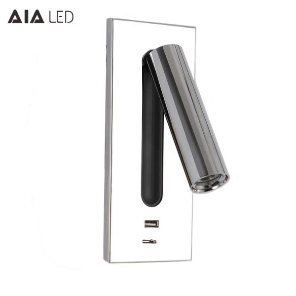 Contemporary bedside wall light led bed wall light interior 3W led wall reading lights headboard wall lamp