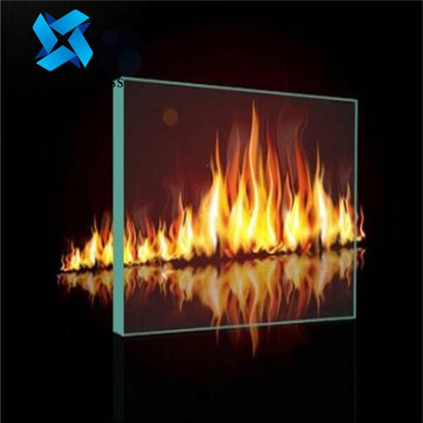 a resistência térmica de vidro moderada à prova de fogo de 20mm endureceu o vidro avaliado do fogo