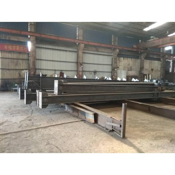 Hot - Dip Galvanized Industrial Steel Structures / Steel Warehouse Buildings