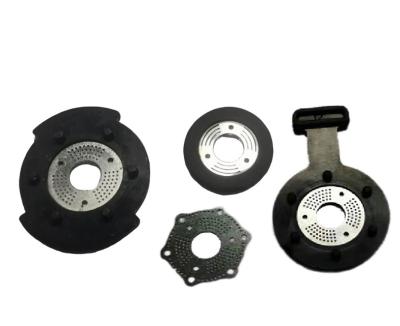 Custom Silicone Overmolded Metal Filter for Electronics