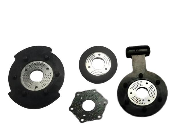 Custom Silicone Overmolded Metal Filter for Electronics