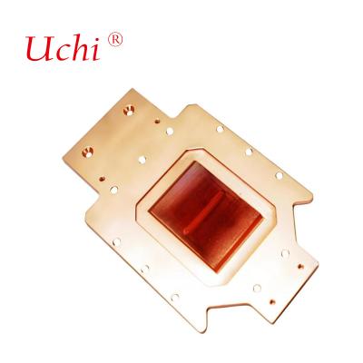 Custom CNC Machined Anodized Copper Cold Plate Heat Sink Liquid Cooling
